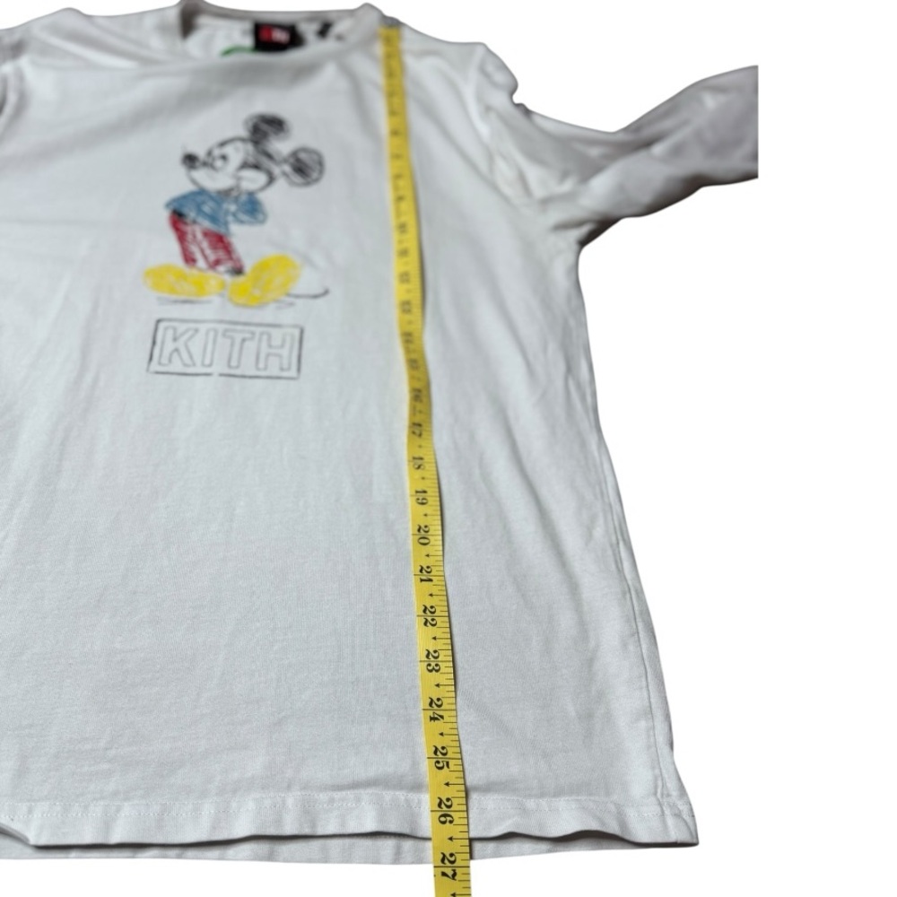 KITH x Disney 70s Pencil Mickey Long-Sleeve Tee size S Authentic - Picture 11 of 12
